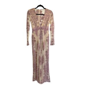 Free People For Love & Lemons Temecula Maxi Dress (S)